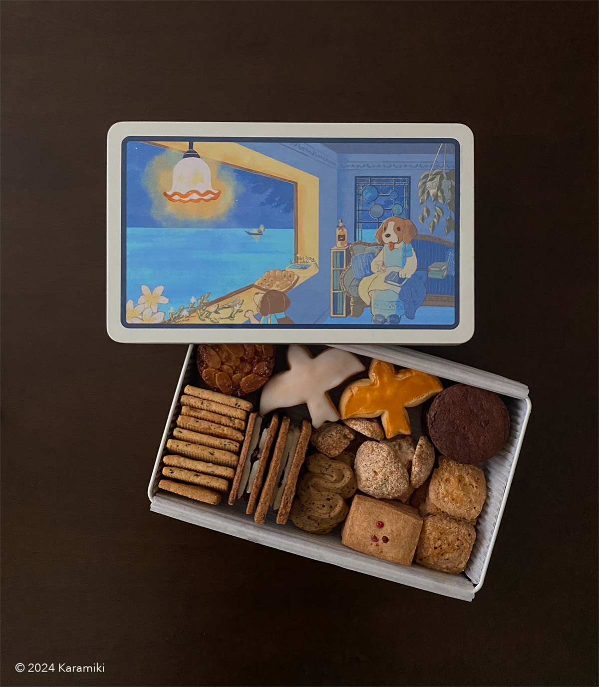 お菓子屋きみお『おつまみ缶』パッケージ