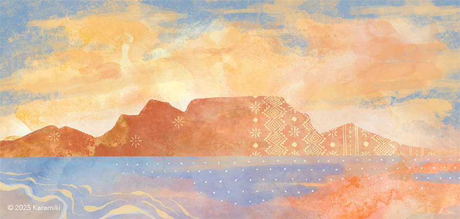 ポストカードチョコレート、南アフリカ